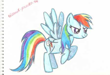 Рисуем Литл пони как нарисовать литл пони